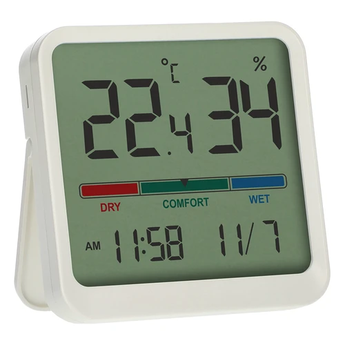 Elektronički sobni termometar, bijeli
