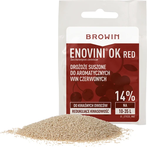 Enovini® OK RED - vinski kvasac za smanjenje kiselosti 7 g - 3