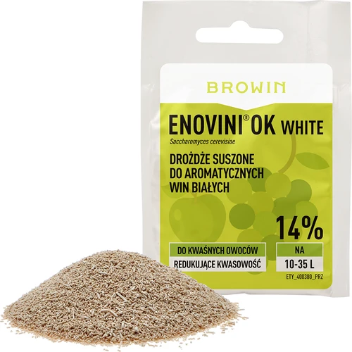 Enovini® OK WHITE - vinski kvasac za smanjenje kiselosti 7 g - 3