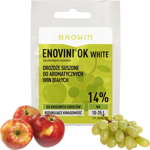 Enovini® OK WHITE - vinski kvasac za smanjenje kiselosti 7 g - 4
