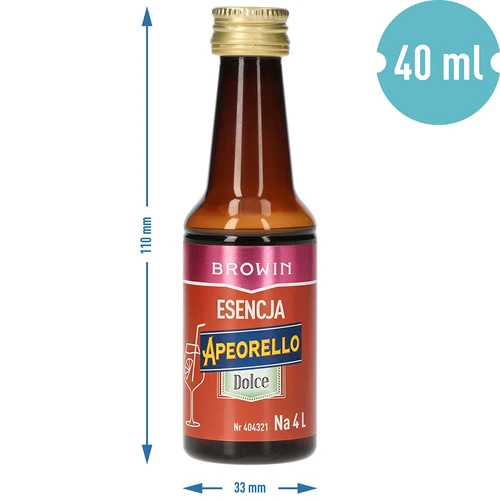 Esencija Apeorello Dolce za 4 L, 40 ml - 5