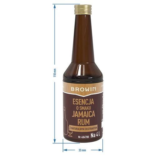 Esencija Gold s okusom Jamaica Rum za 4 L, 40 ml - 7