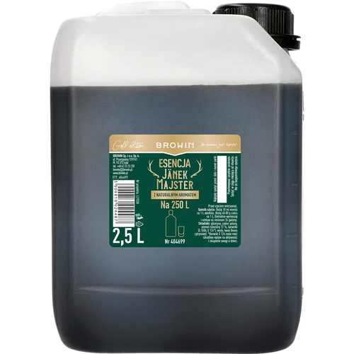 Esencija Jänek Majster, 2,5 L za 250 L gotovog pića