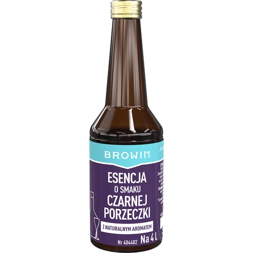 Esencija okusa crnog ribiza s prirodnom aromom za 4 L - 40 ml