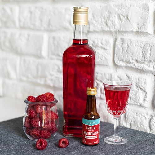 Esencija okusa maline s prirodnom aromom za 4 L - 40 ml - 8