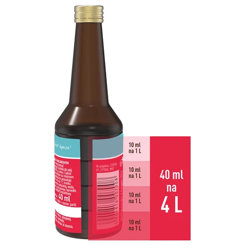 Esencija okusa maline s prirodnom aromom za 4 L - 40 ml - 5