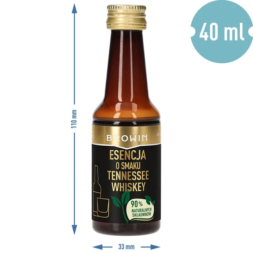 Esencija s okusom Tennessee whiskeyja za 4 L - 40 ml - 8