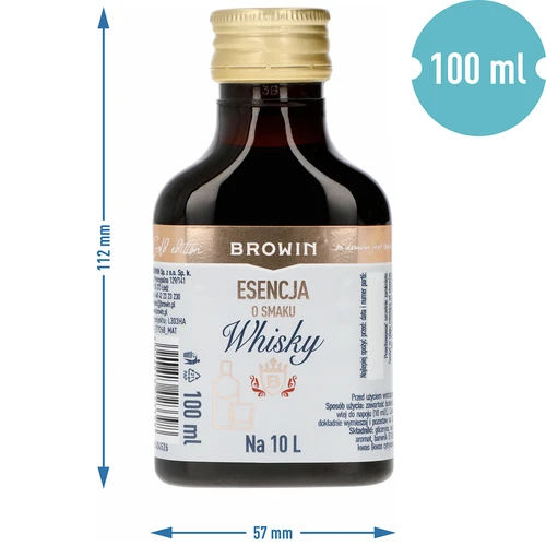 Esencija okusa viskija za 10 L, 100 ml - 6