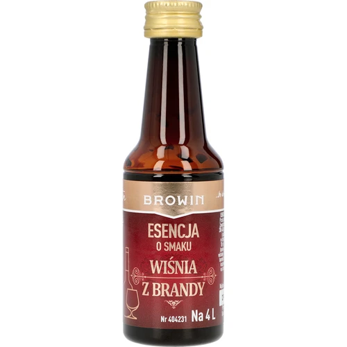 Esencija okusa Višnja s brandyjem, 40 ml - za 4 L