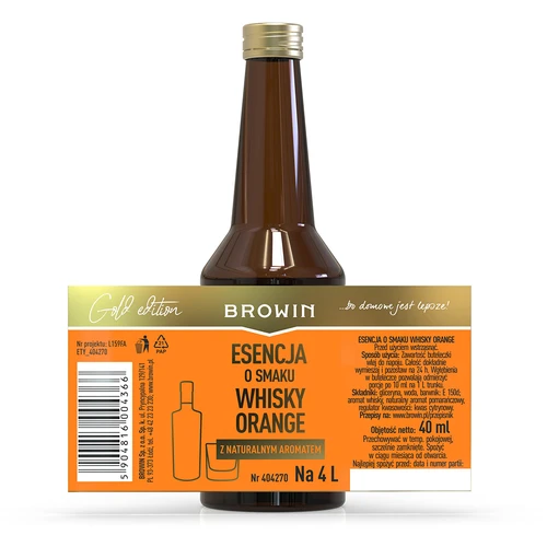 Esencija s okusom Whisky Orange za 4 L - 40 ml - 6
