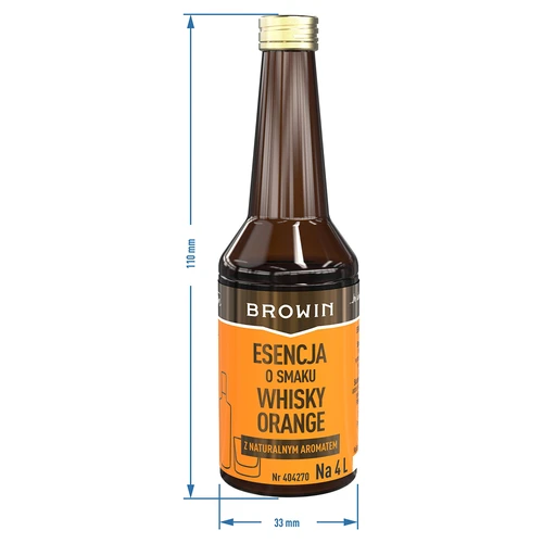 Esencija s okusom Whisky Orange za 4 L - 40 ml - 8