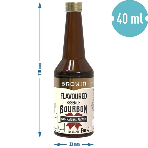 Esencija s okusom bourbona 40 ml - 9