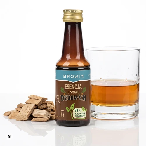 Esencija s okusom hrasta, s prirodnom aromom i ekstraktom – 40 ml, za 4 L - 4