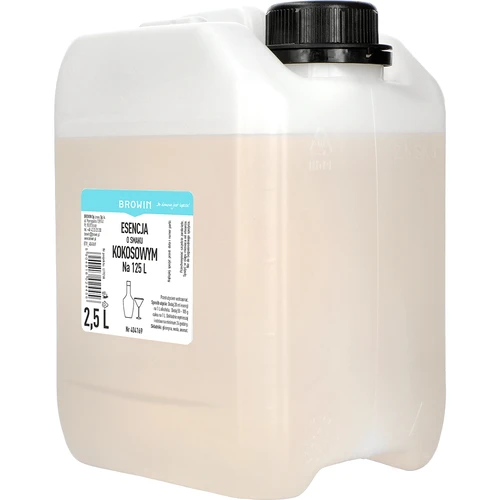 Esencija s okusom kokosa, 2,5L, za 125L gotovog pića - 2