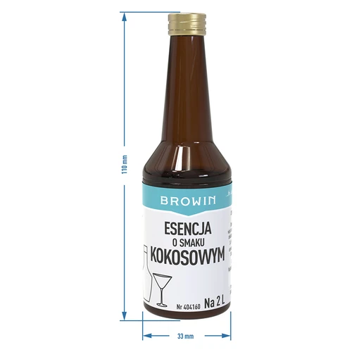 Esencija s okusom kokosa za 2 L - 40 ml - 7