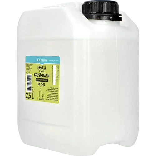 Esencija s okusom kruške, s prirodnom aromom, 2,5 L - 2
