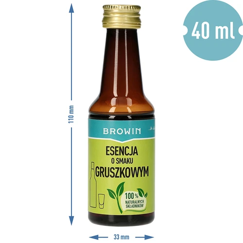 Esencija s okusom kruške – za kruškov liker, 40 ml - 6