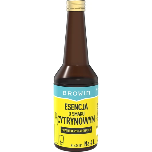 Esencija s okusom limuna s prirodnom aromom za 4 L - 40 ml