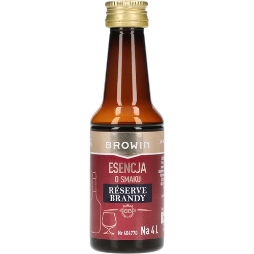 Esencija s okusom Reserve Brandy, 40 ml, za 4 L