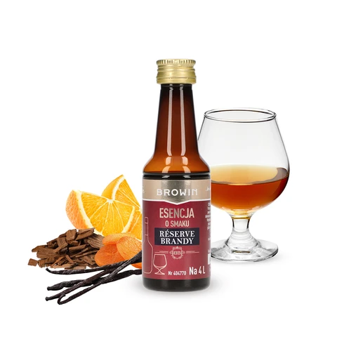 Esencija s okusom Reserve Brandy, 40 ml, za 4 L - 3