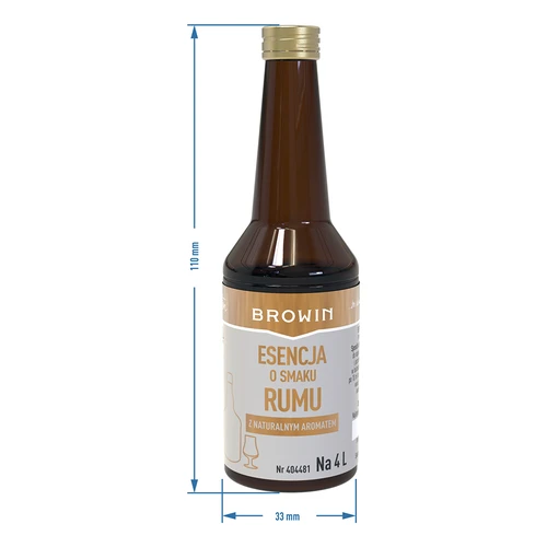 Esencija s okusom ruma za 4 L - 40 ml - 7