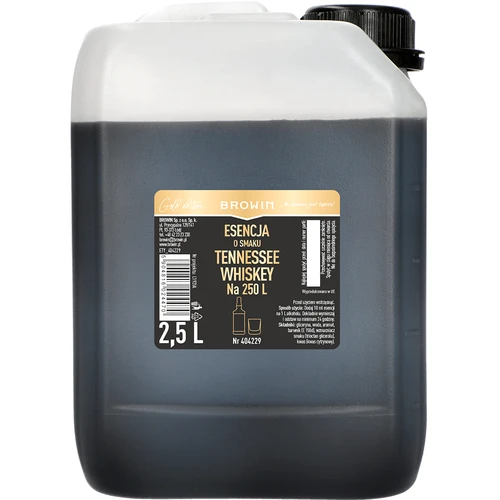 Esencija s okusom Tennessee Whiskey 2,5 L, za 250 L gotovog pića