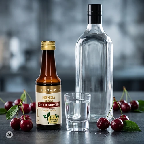 Esencija Sauer-Kirsche – Čista Višnja, 40 ml, za 4 L - 9