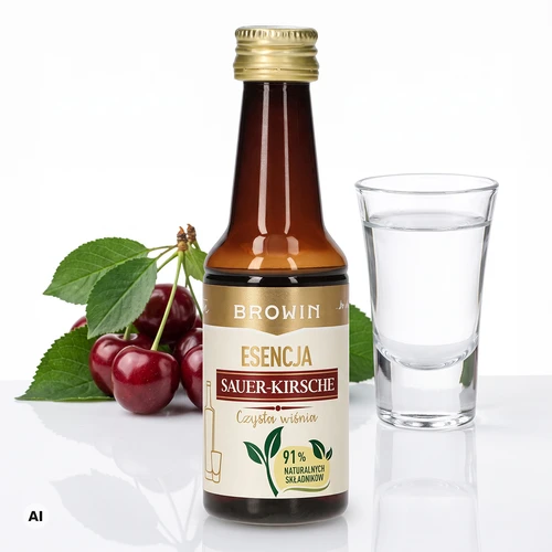Esencija Sauer-Kirsche – Čista Višnja, 40 ml, za 4 L - 4