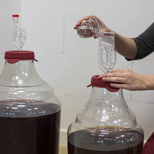 Fermentacijska cijev s 6 komora i zaštitnim čepom - 5