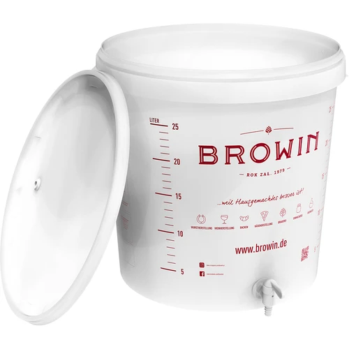Fermentacijski spremnik 30L s poklopcem i slavinom DE - 3