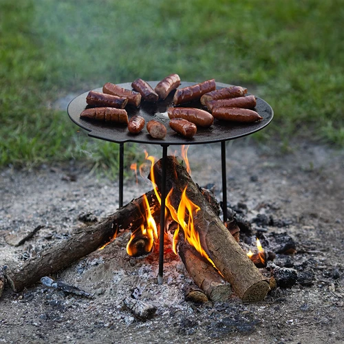 Grill tava, lijevano željezo, fi 44 cm - 14