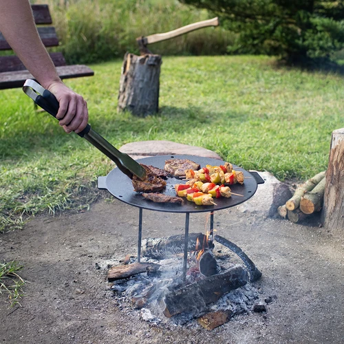 Grill tava, lijevano željezo, fi 44 cm - 15