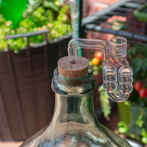 Horizontalna fermentacijska cijev - nelomljiva - 10