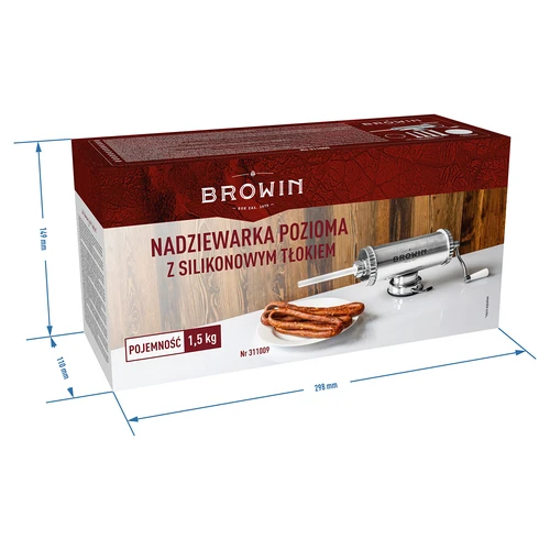Horizontalna punilica 1,5 kg sa silikonskim klipom - 11