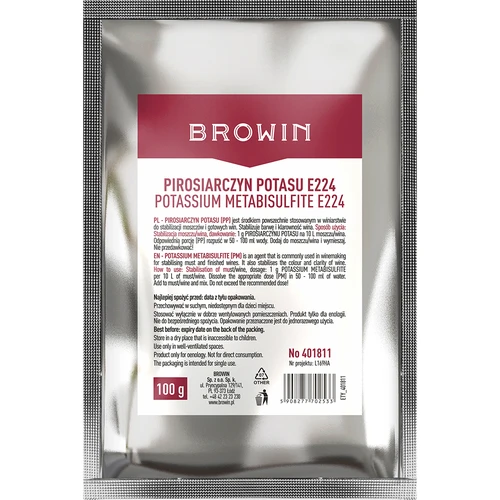 Kalijev pirosulfit, 100 g