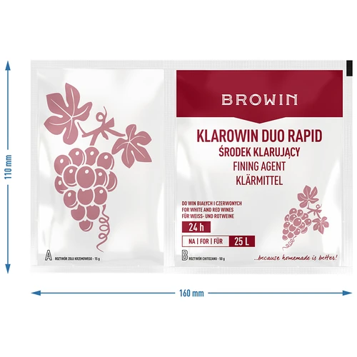 Klarowin Duo Rapid - hitosan + kieselsol, 65 g - 6