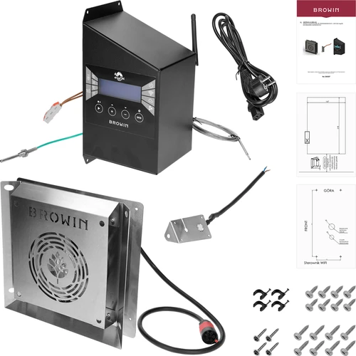 Komplet električnih modula s Wi‑Fi upravljačem – dragON IQ 1,5 kW, za vrtne pušnice - 2