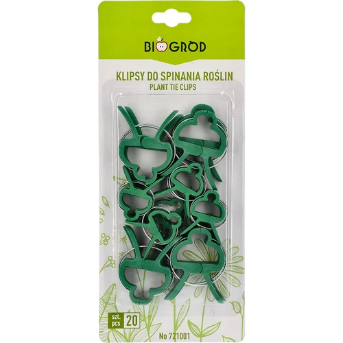 Kopče za pričvršćivanje biljaka 20 kom. (8x velike/12x male) - 3