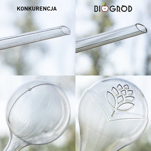 Kugle za navodnjavanje, prozirne, 400 ml, 4 kom. - 13