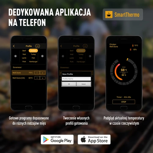 Kulinarski termometar s bežičnom Bluetooth sondom - 12
