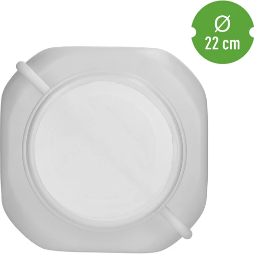 Kvadratna Bačva za 50 L, bijela, s ručkama 50 L - 5