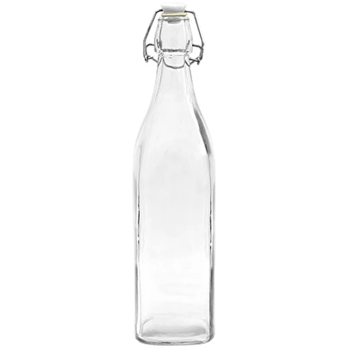 Kvadratna boca s hermetičkim zatvaračem 0,5 L