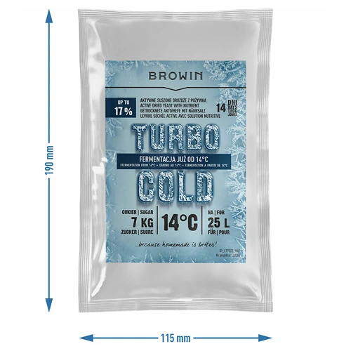 Kvasac Turbo Cold 120 g - 7
