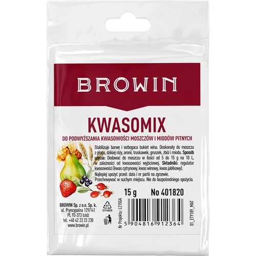 Kwasomix - regulator kiselosti