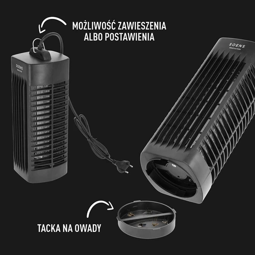 Lampa protiv insekata Manhattan UVA 6 W, crna - 6