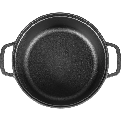 Lonac od lijevanog željeza s tavom, 5 L + 1 L - 6