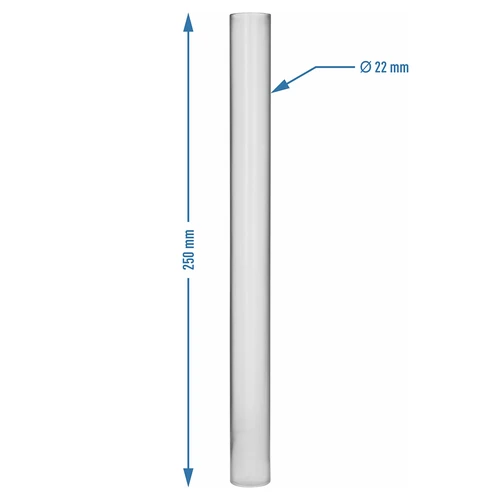 Menzura od plastike za mjerenje mjeračima tekućina, 25 cm - 3