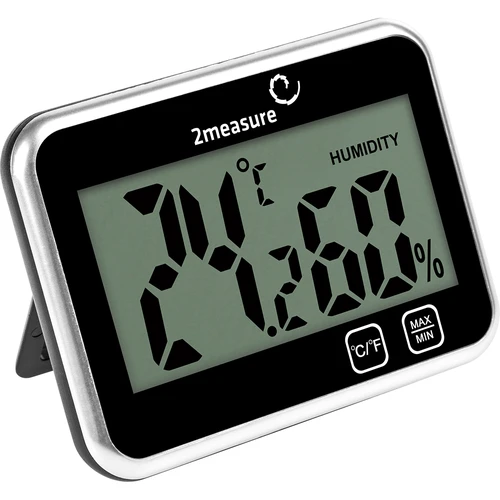 Meteorološka stanica – elektronička, bežična, crna