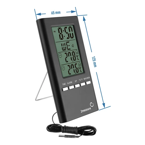 Meteorološka stanica – elektronička, sonda, crna - 3