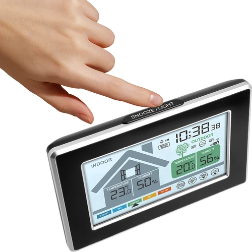 Meteorološka stanica marke Soens – elektronička, s bežičnim vanjskim senzorom - 3